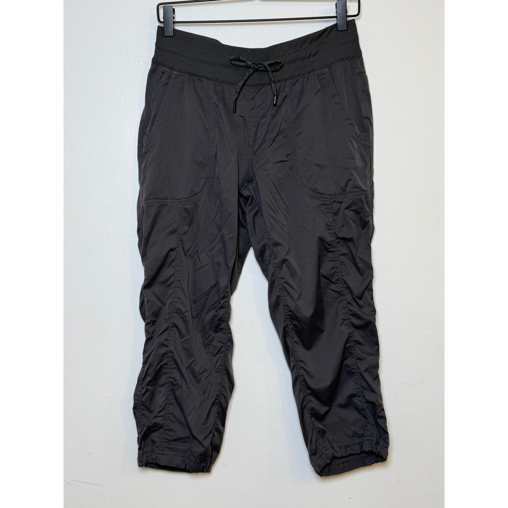 The North Face Aphrodite 2.0 Capri Pants Gray Hiking Cropped Womens Medium - Picture 2 of 11